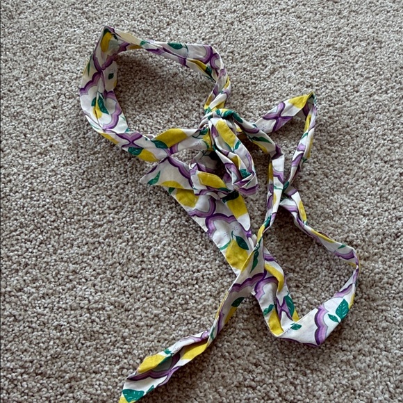 Boden Amy Cotton Midi Shirt Dress-Lavender, Lemon Grove size 4R - Picture 5 of 5